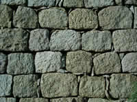 Sillerias - parede de pedra da textura