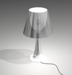 Lampe Miss K en 3D