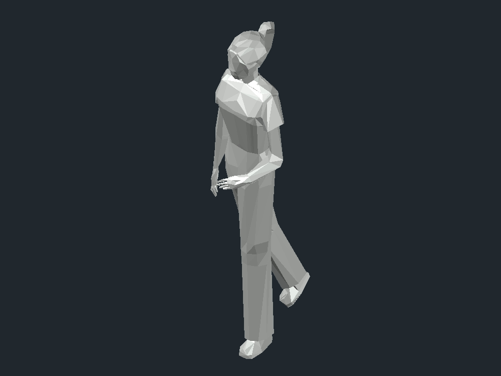 Mujer caminando