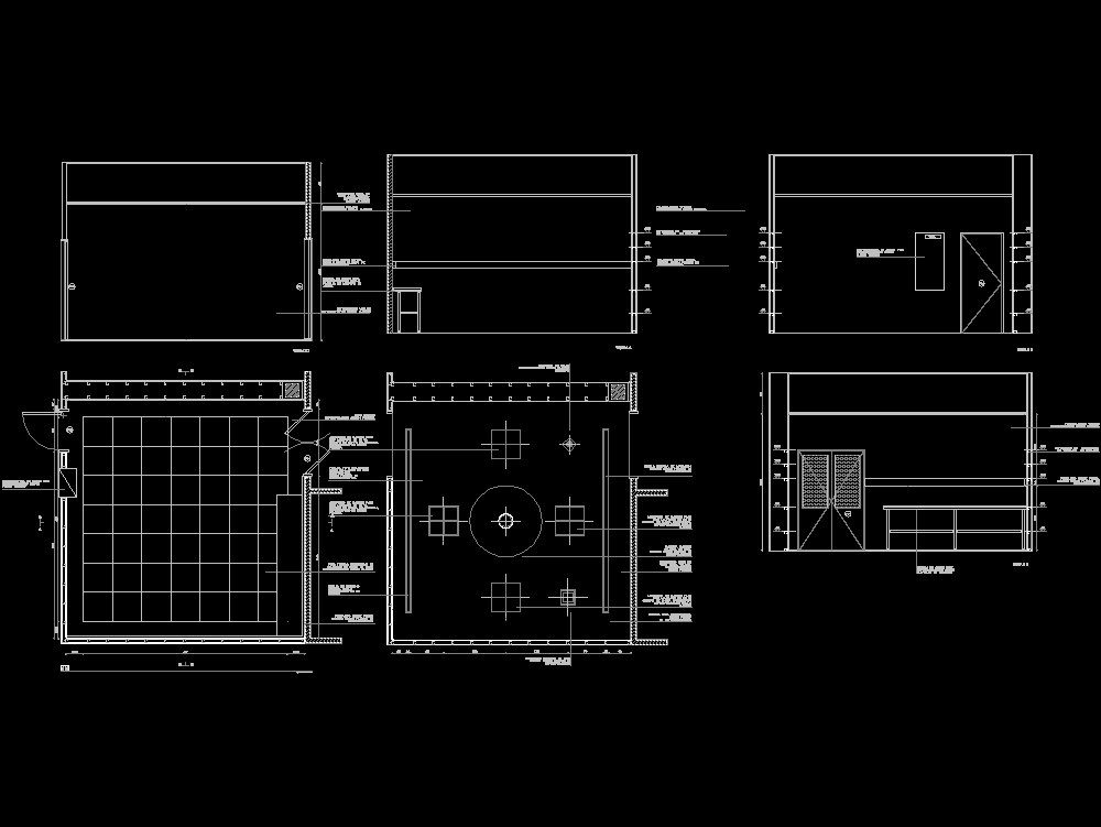 Plan of operating room