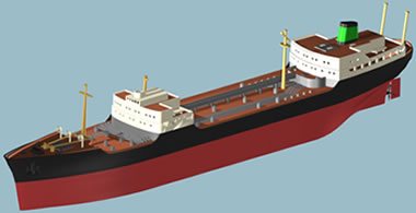 Texaco ship 3Dmax