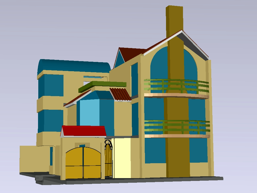 3D-Familienwohnungen
