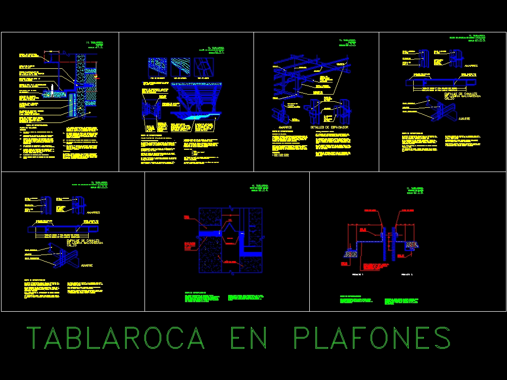 tablaroca plafones