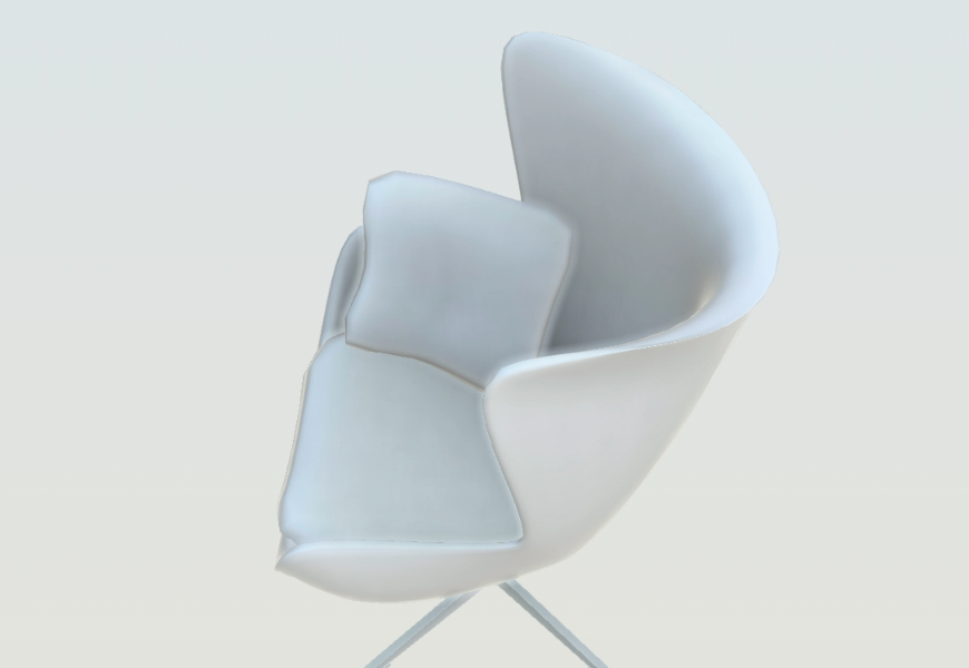 Arm chair 3d
