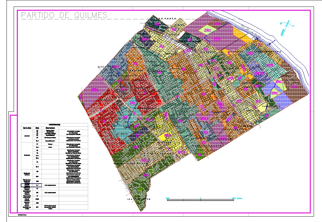 Plane Quilmes district - Bs As - Argentine