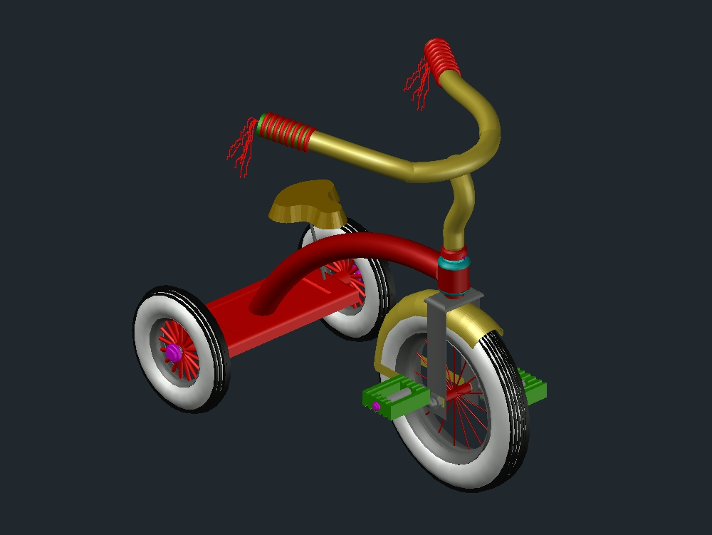 3D-Dreirad