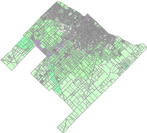 Código de planejamento da cidade de La Plata; Modificações e plano de zonas