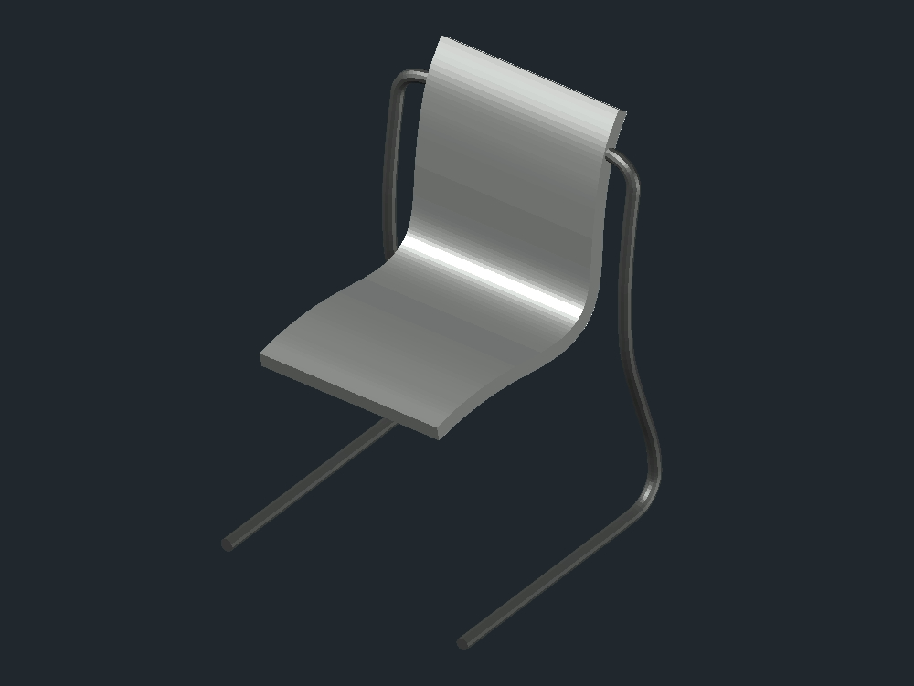 Cadeira mágica - ross lovegrove 3d
