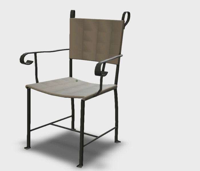 Iron chair