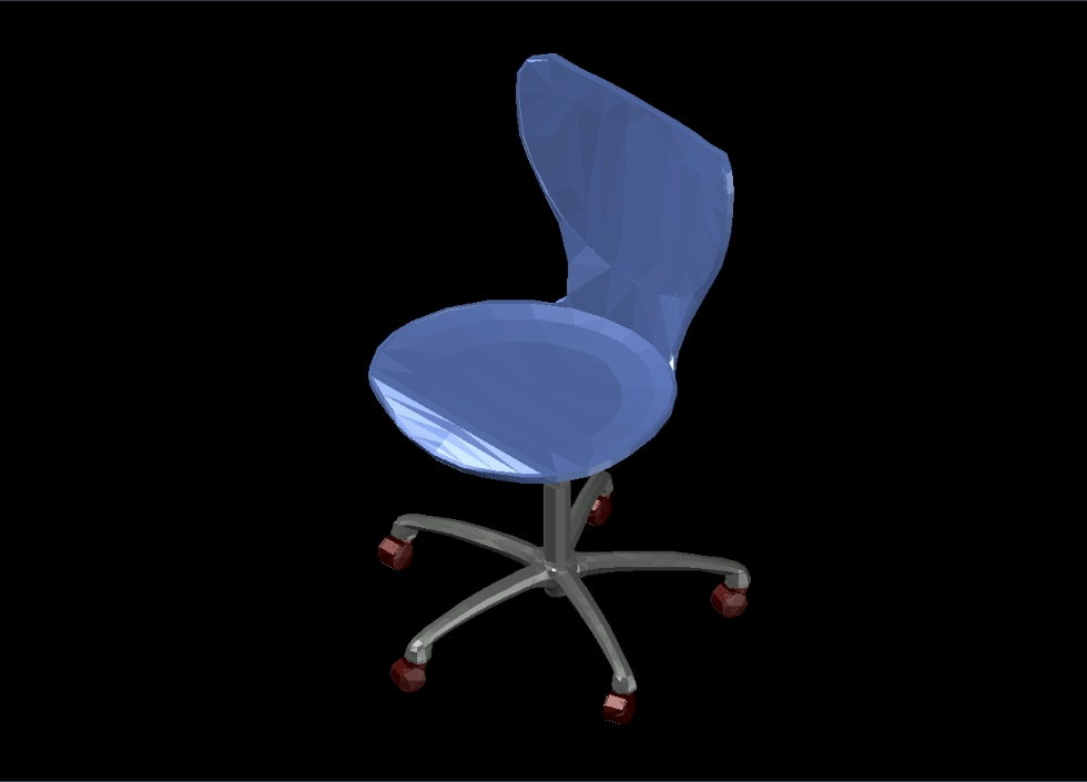 3d chair