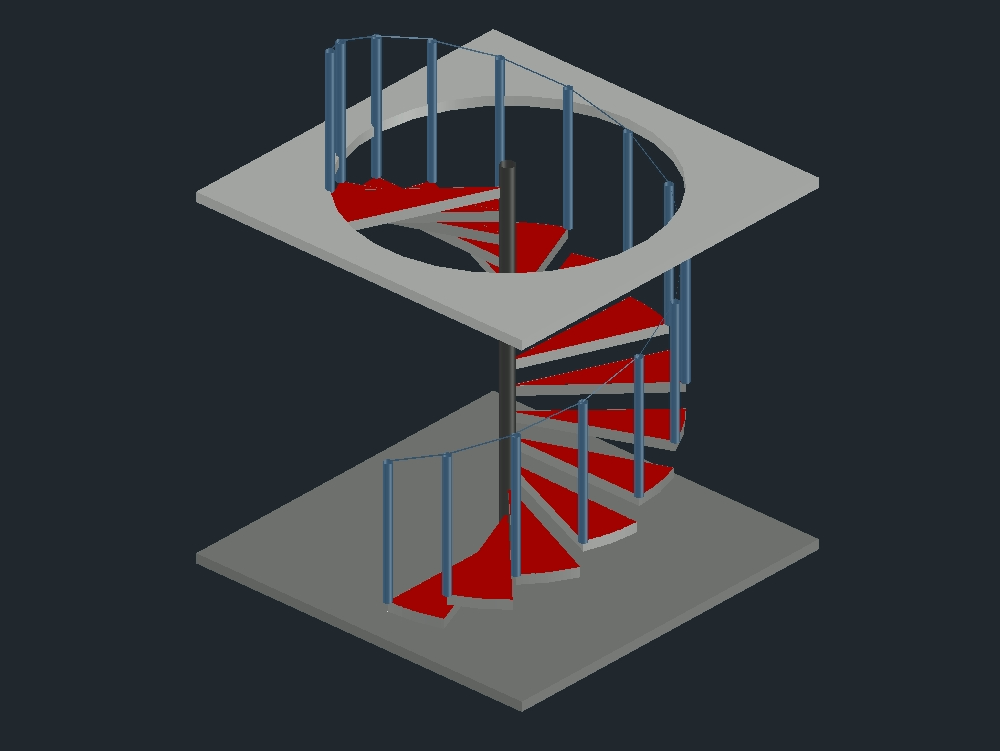 Escada em espiral