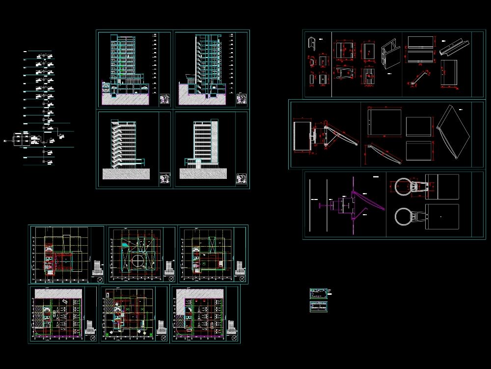 Anteproyecto De Edificio De Oficinas 1 28 Mb Bibliocad