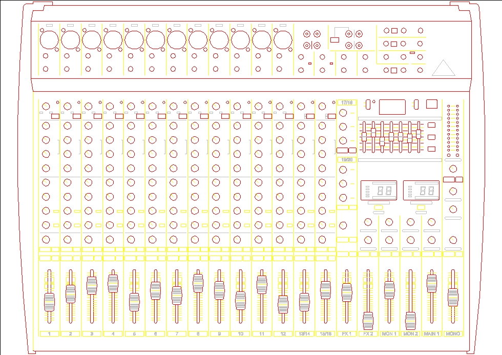 Mixer en AutoCAD Descargar CAD (66.67 KB) Bibliocad