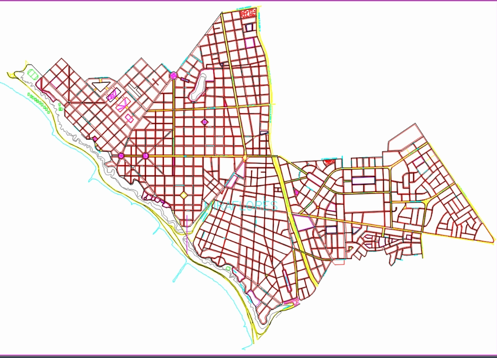 Karte von Miraflores