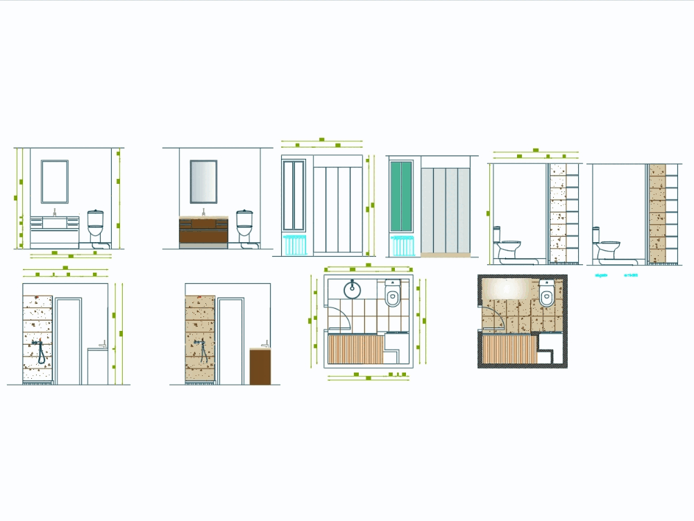Baths composition