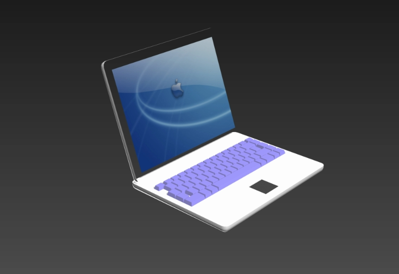 Laptop imac 3d