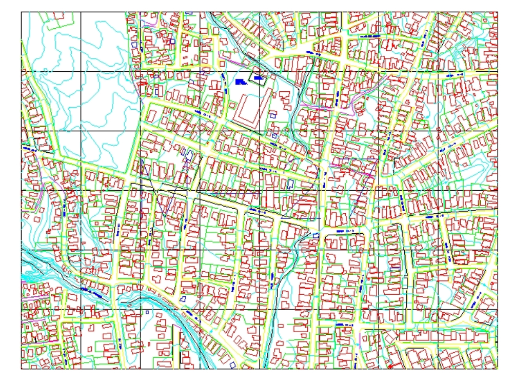 Carte de la ville de Maracaibo - Venezuela