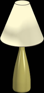 Lampe de table 3d
