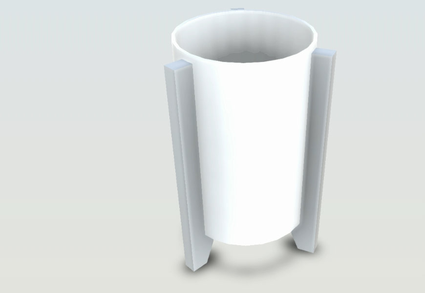 Cylinder lamp 3d