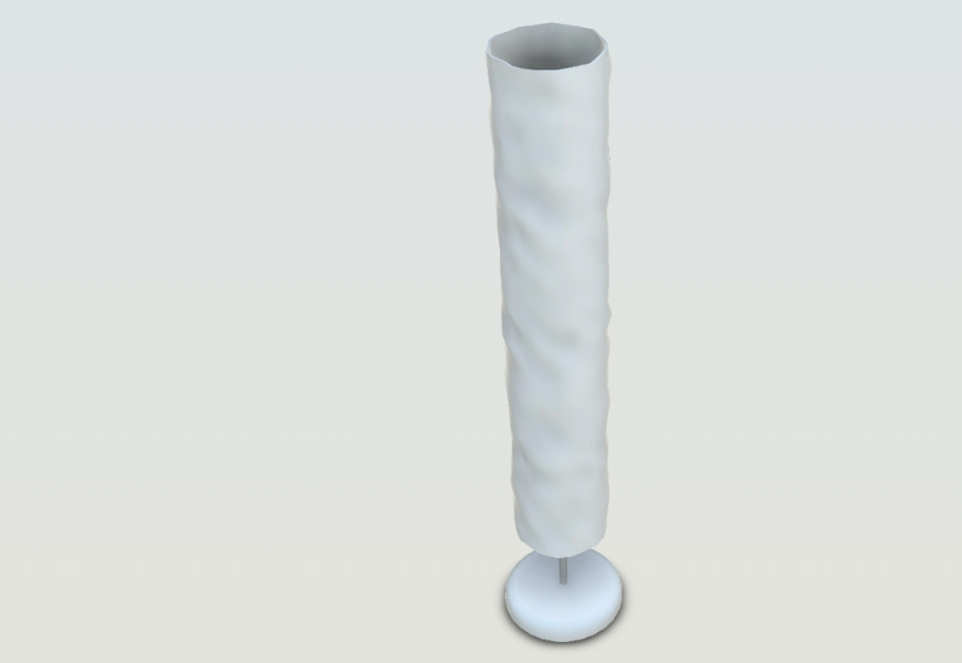 Lampe cylindrique 3D