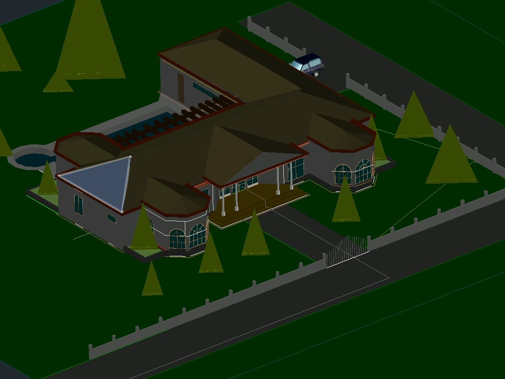 3D-Bauernhaus