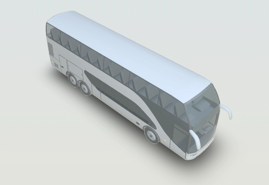 Bus bed 3D