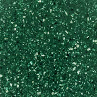 Granitic floor green