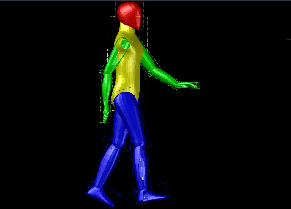 3D menschliche Figur
