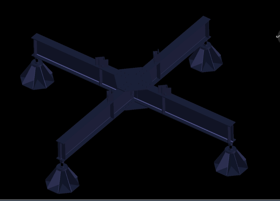 3d crane base