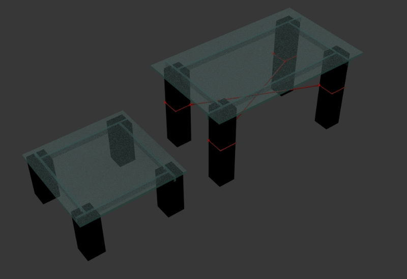 Tables en 3D