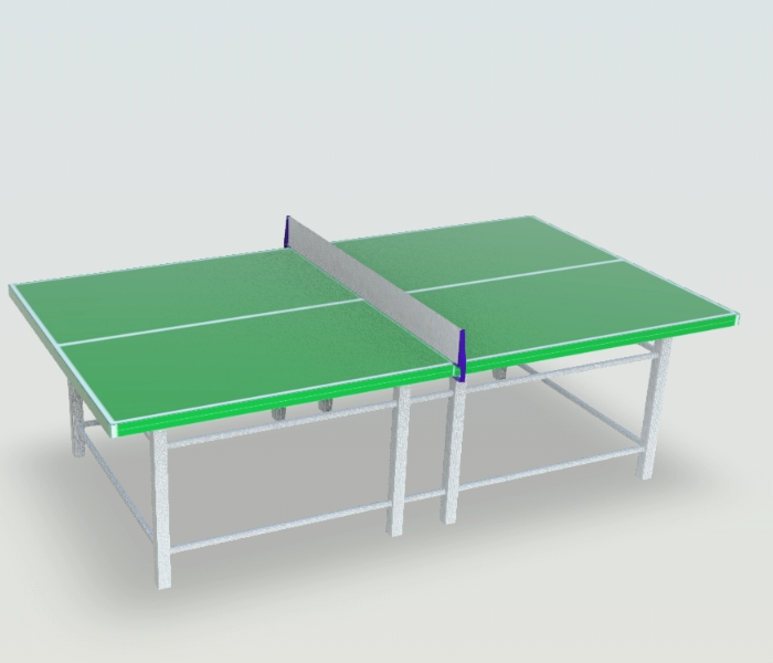 Ping Pong Table In Max Cad Download 2281 Kb Bibliocad