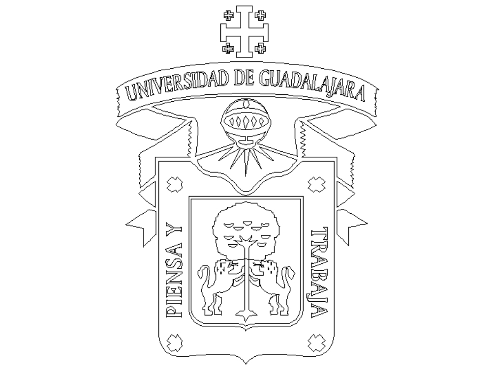 Logo of the University of Guadalajara.