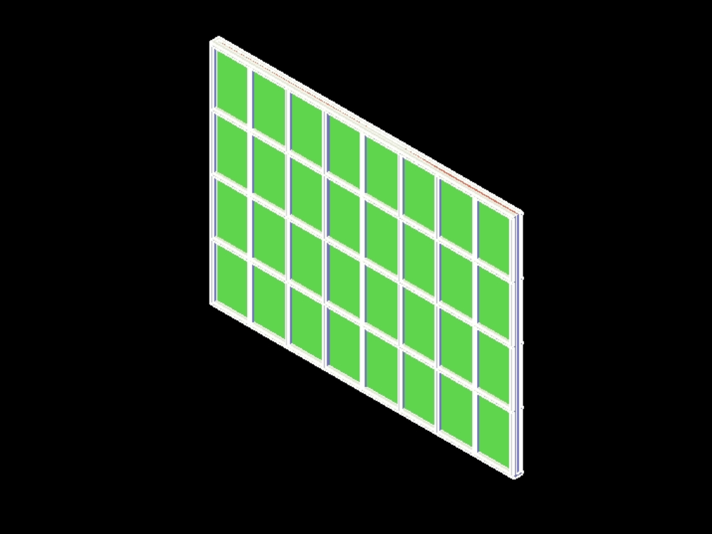 Window with chequer