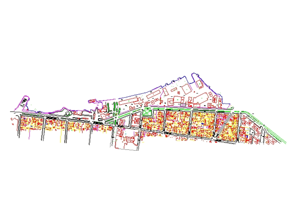 Project port of the city of currents