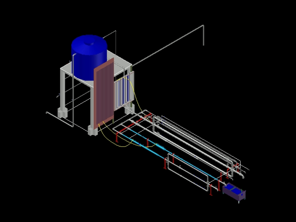 Laboratorio de hidráulica en 3D.