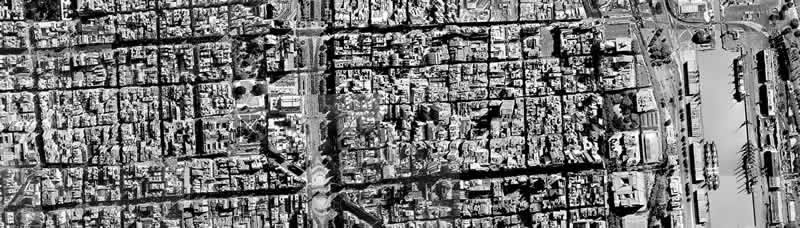 Aerial  photography Buenos Aires - Central area