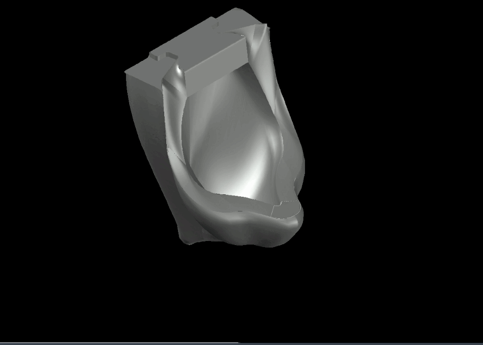 Colby urinal 3d in AutoCAD CAD Download (1.09 MB) Bibliocad