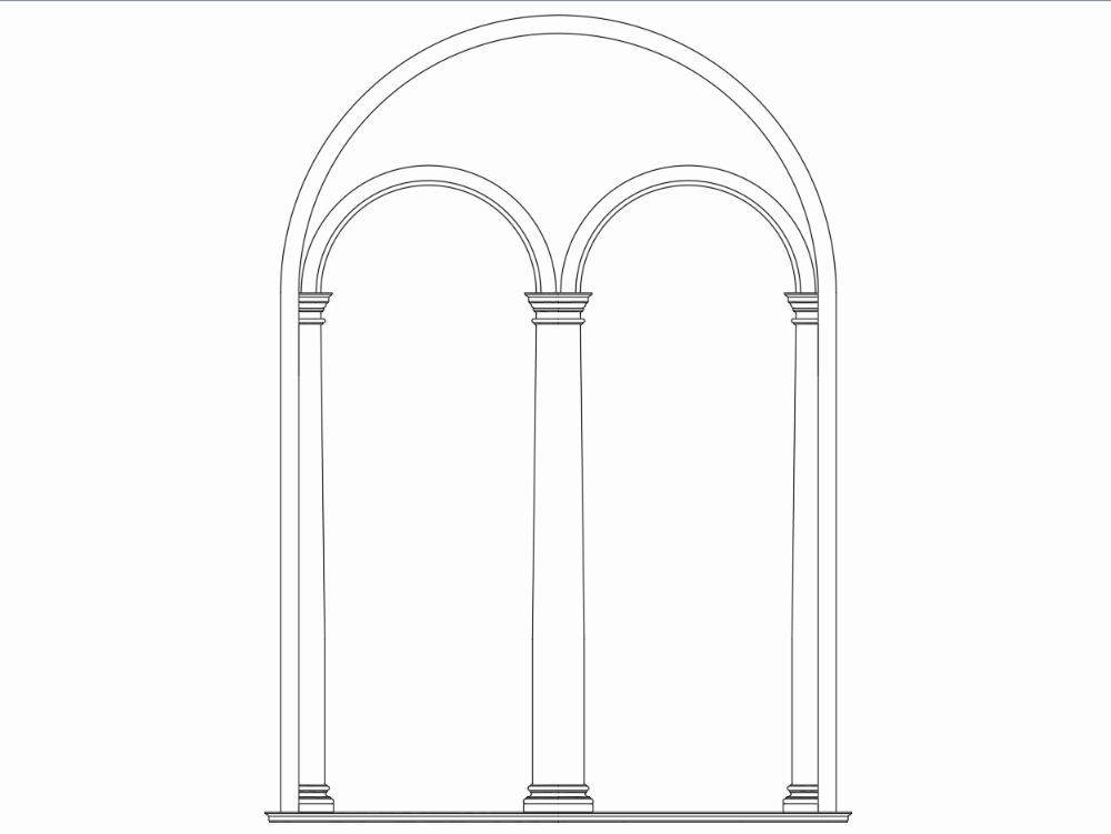 double corinthian arch