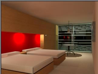 3d Hotel Bedroom