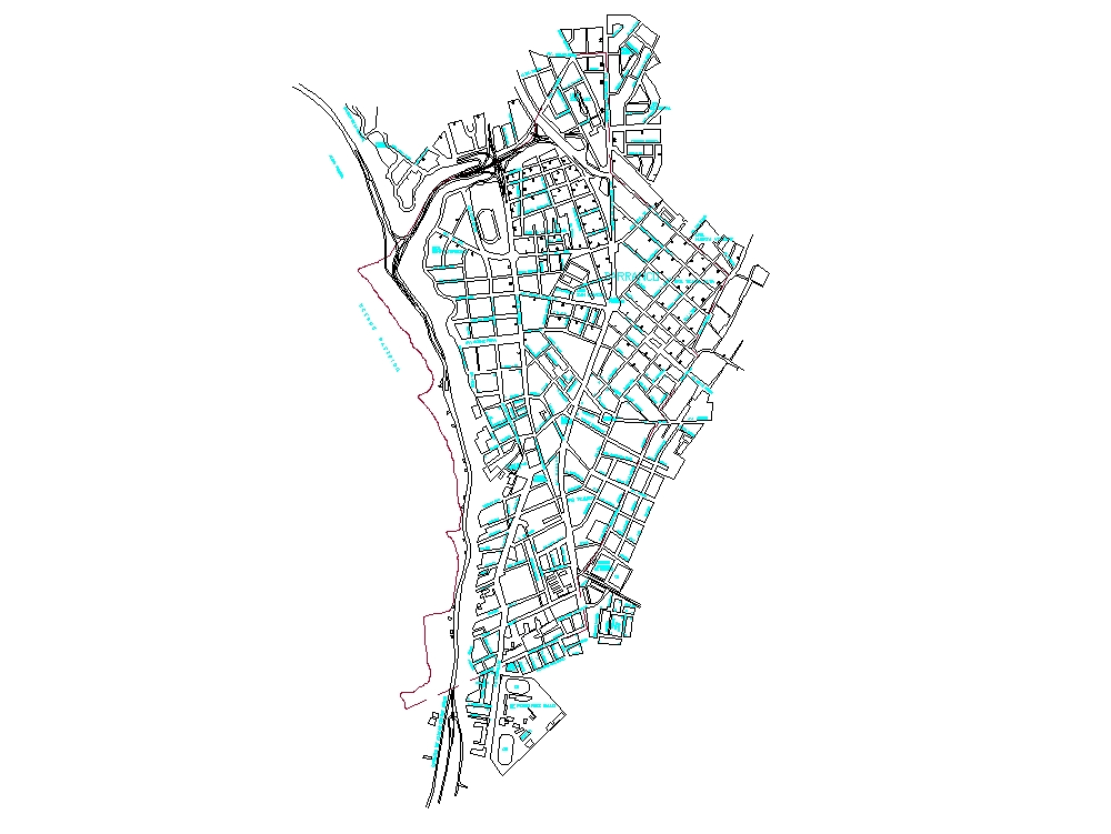 Mapa do distrito de Barranco