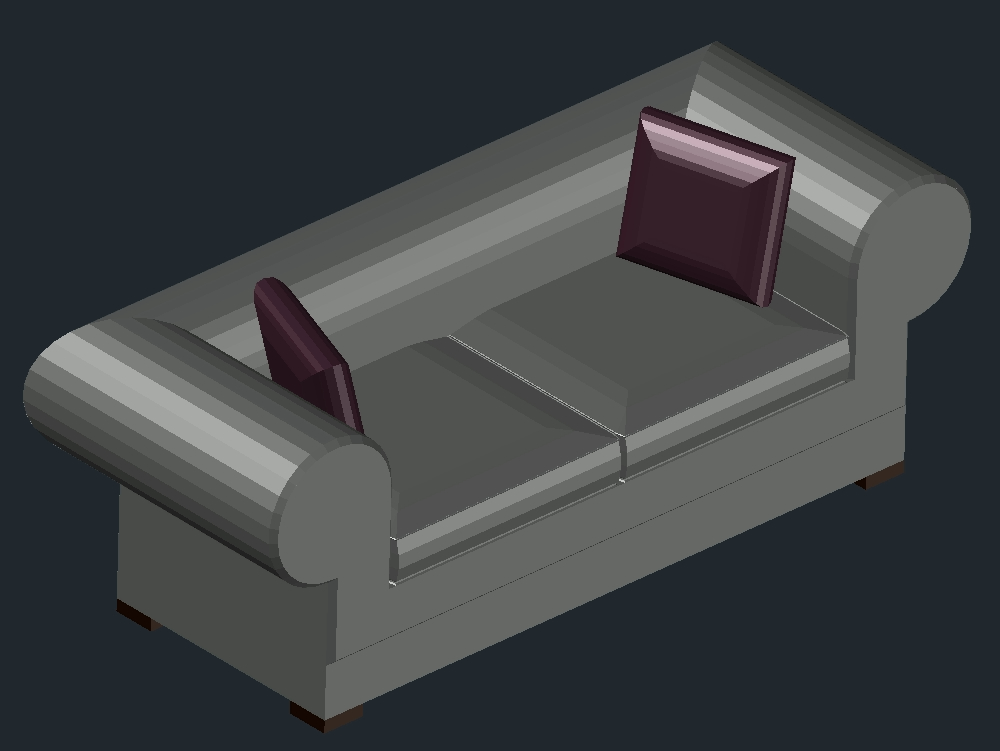 canapé 3D