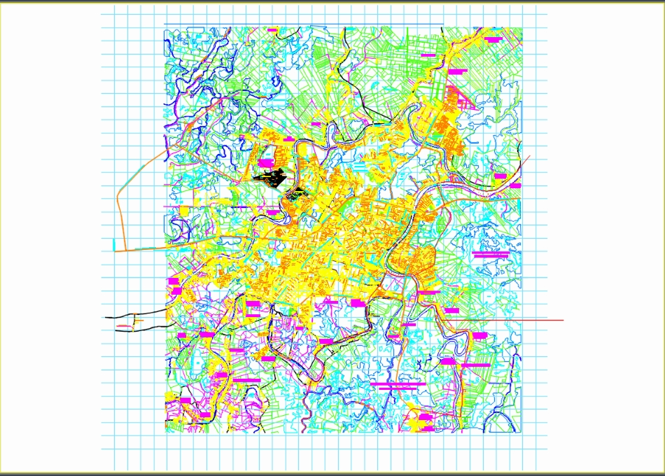 Villahermosa city map