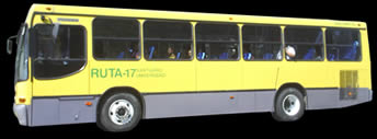 Image de bus avec opacité