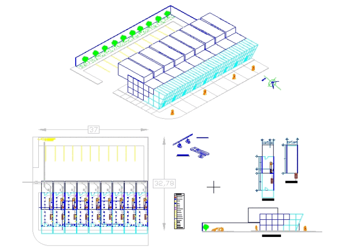 Locais Comerciais Em Autocad Baixar Cad 242 88 Kb Bibliocad