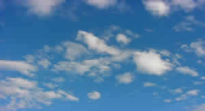 Ciel avec nuages