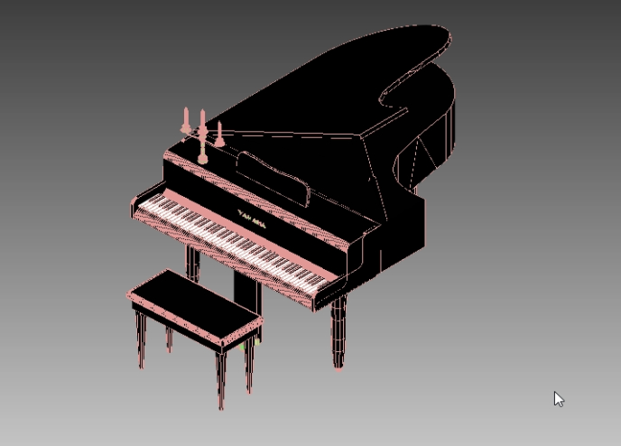 3d Klavier