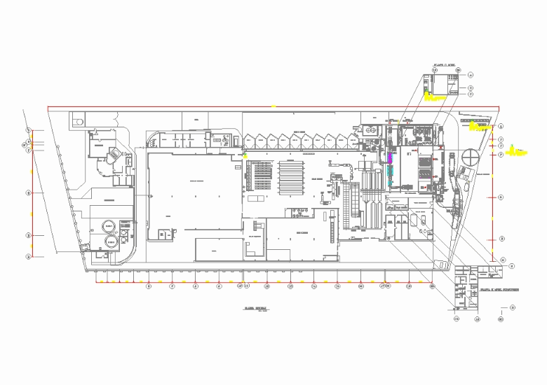 Planta industrial de pescado en AutoCAD | CAD (751.82 KB) | Bibliocad