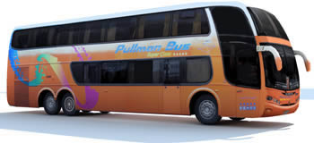 Bus à impériale Marcopolo 3D