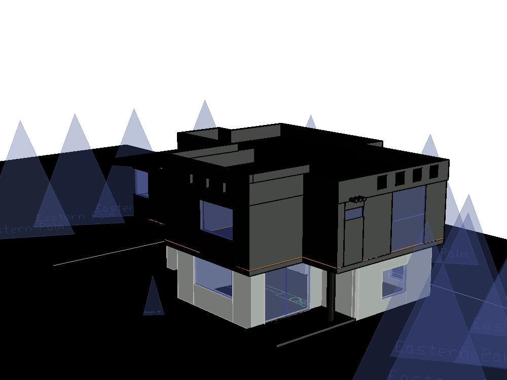 Haus - 3D-Raum