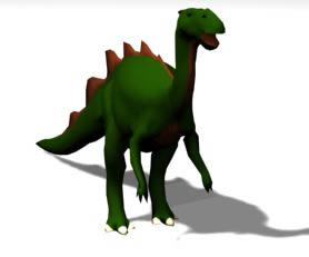 Dinosaurio 3d